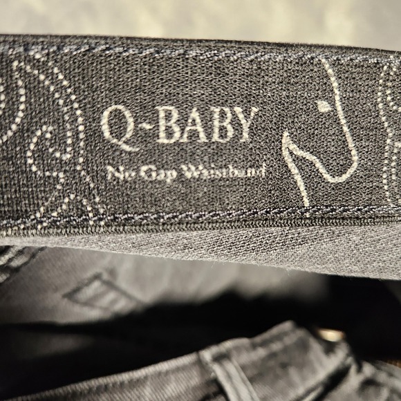 Wrangler Q-Baby Riding Jeans Women's 15/16 36X34 Black Excellent Bootcut WRQ20BL - Picture 7 of 13